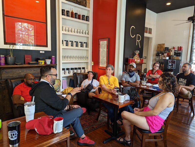 Community event at Magazine Street